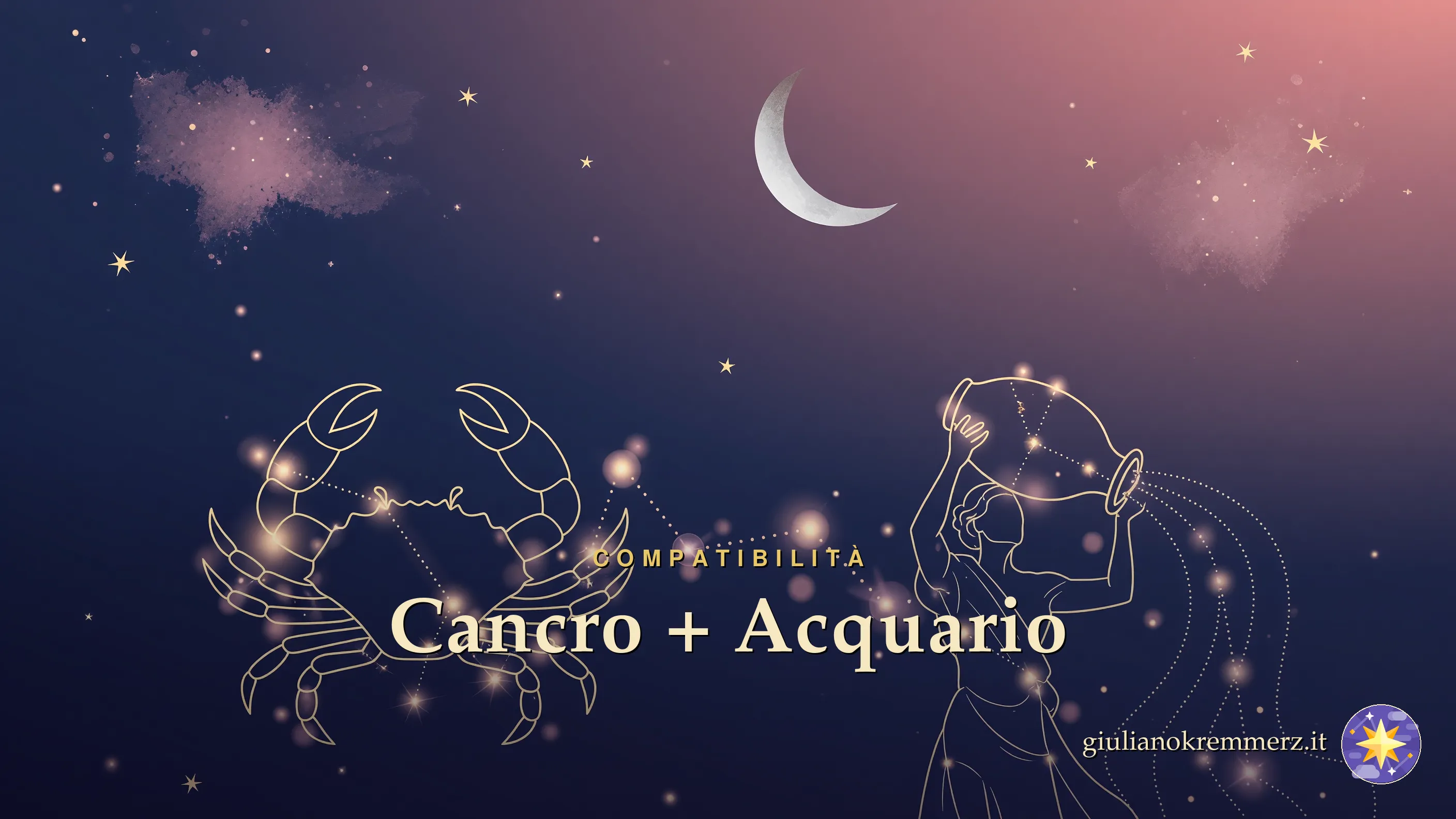 Compatibilità di coppia tra Cancro e Acquario: affinità, amore e intesa