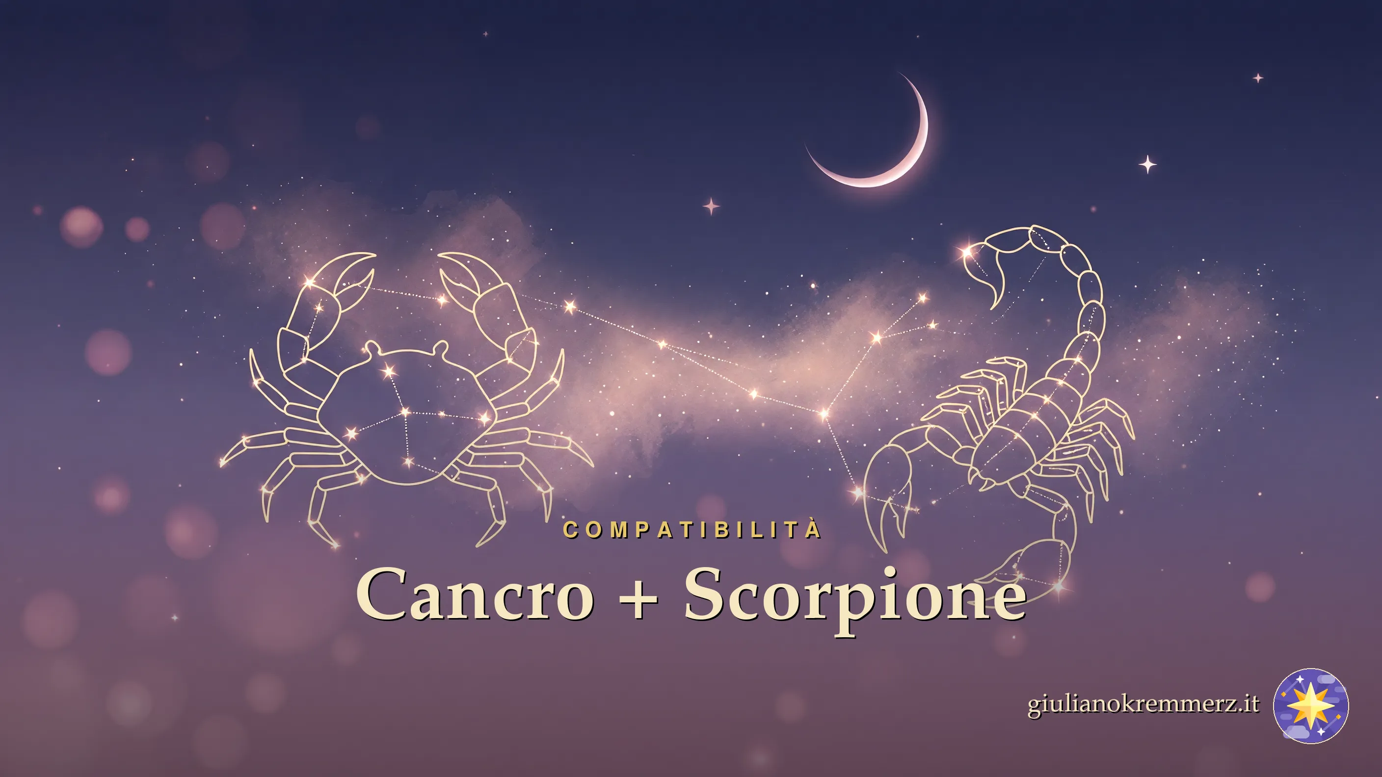 Compatibilità di coppia tra Cancro e Scorpione: affinità, amore e intesa